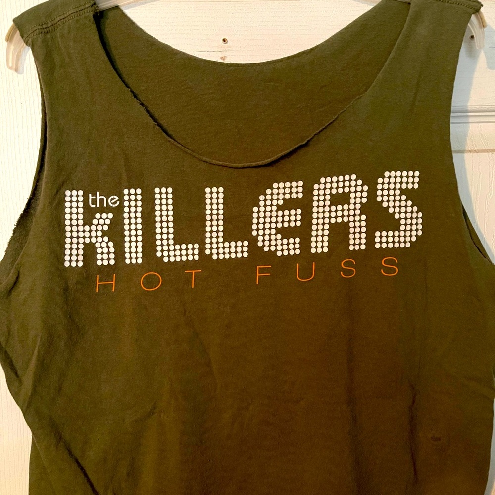 COPY - Killers Hot Fuss Crop Tank unisex size M